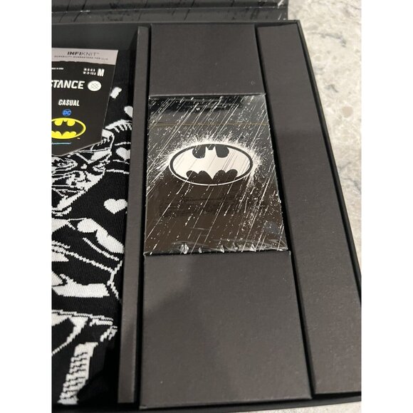 STANCE Batman Crew Socks Box Set DC Comics Joker Harley Quinn M 6-8 W 8-10.5 - Picture 8 of 8